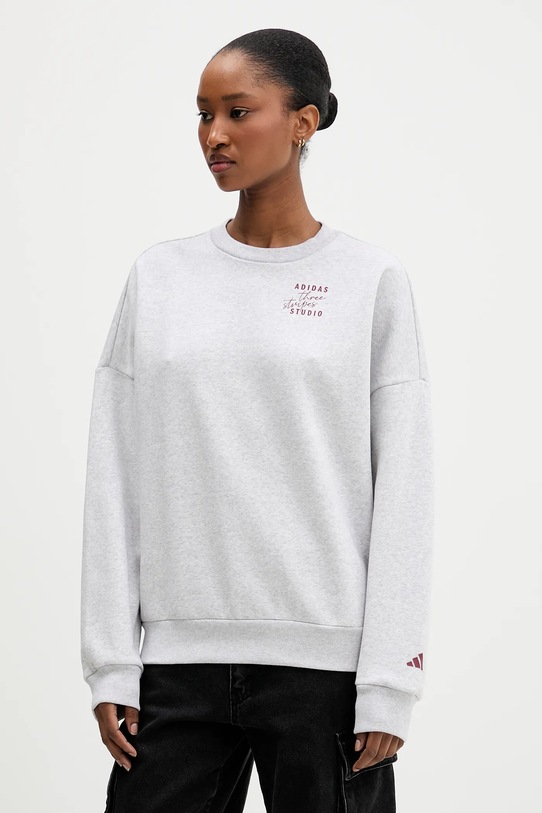 adidas felső nyomtatásos szürke KT0875