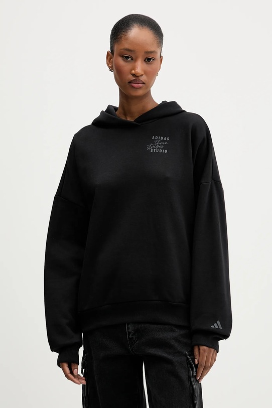 adidas bluza z kapturem czarny KT0878