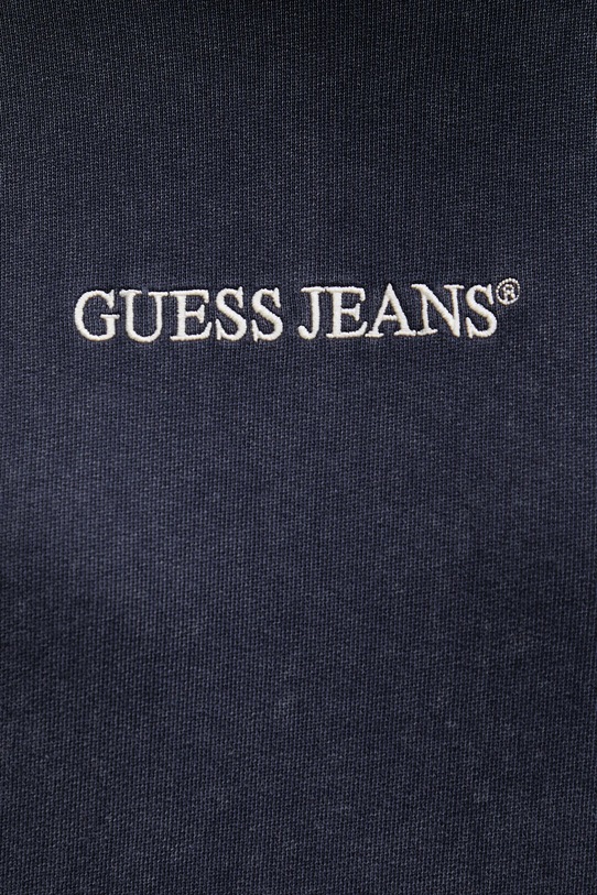 Guess Jeans bluza bawełniana W5BQ15.KCPR1 granatowy