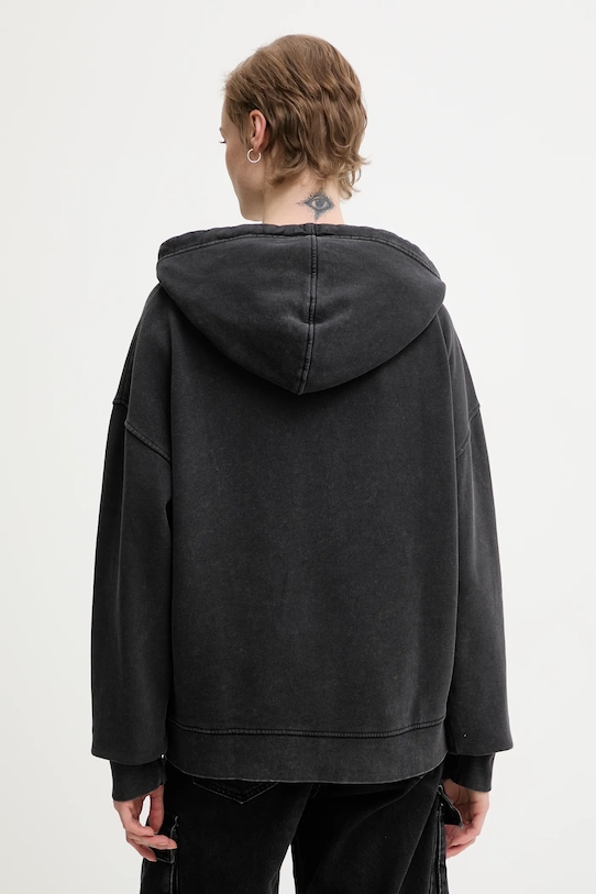 Odzież Guess Jeans bluza bawełniana W5BQ15.KCPR1 czarny