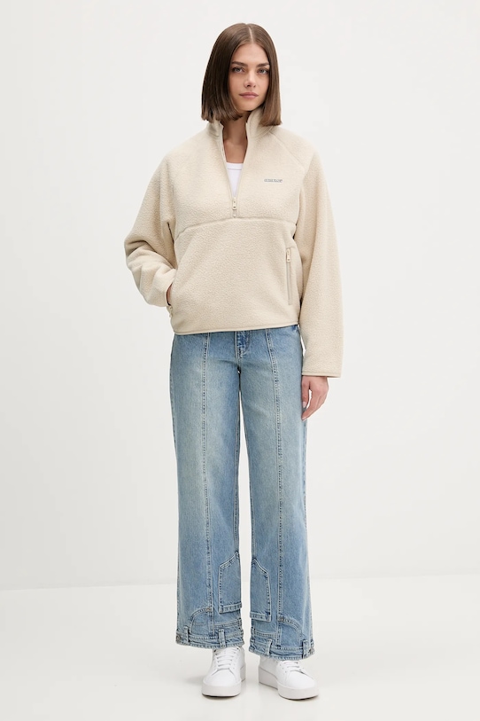 Флісова кофта Guess Jeans W5BQ18.K1042 бежевий AW25