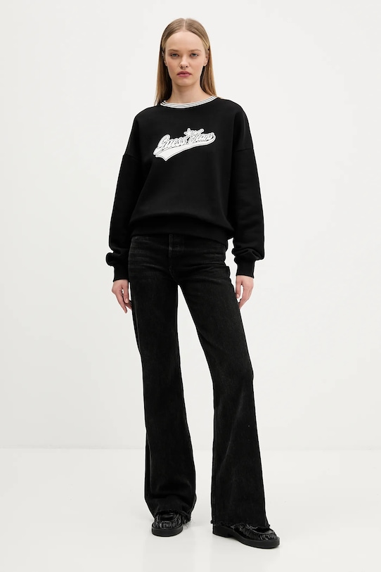 Guess Jeans bluză W5BQ23.KC811 negru AW25