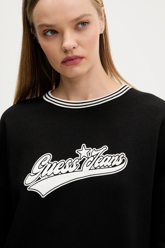 Guess Jeans bluza czarny W5BQ23.KC811