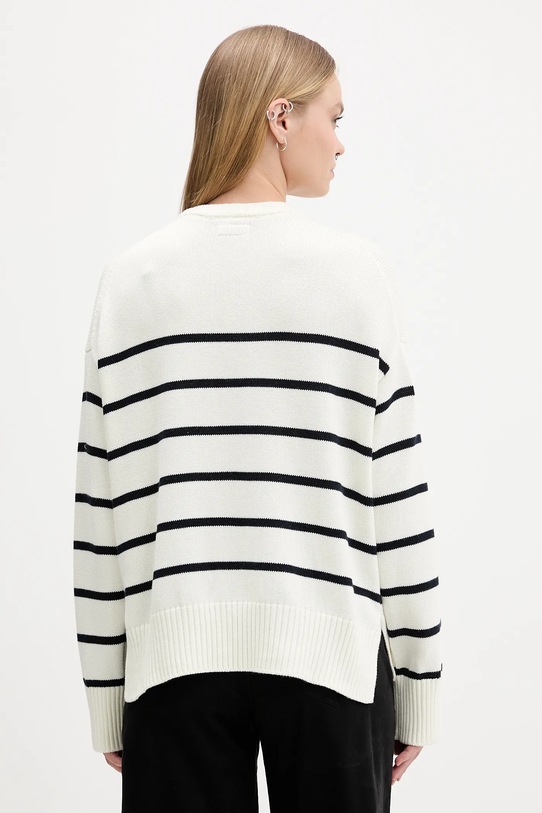 Одежда Хлопковый свитер Guess Jeans W5BR03.Z3HM1 бежевый