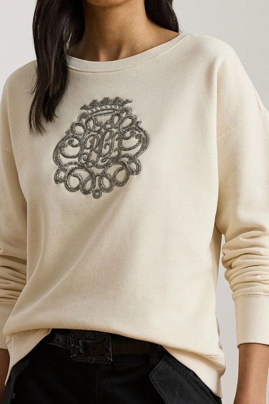 Μπλούζα Lauren Ralph Lauren μπεζ 200980210