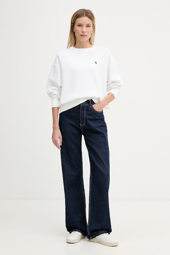 Dukserica Polo Ralph Lauren 211978306 bijela AW25