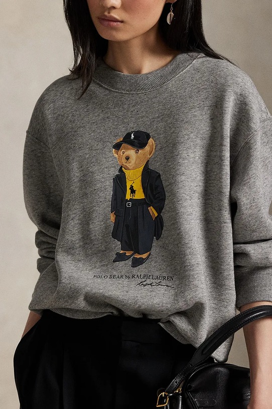 Μπλούζα Polo Ralph Lauren γκρί 211A87104