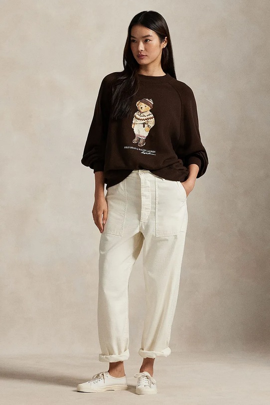 Oblačila Pulover Polo Ralph Lauren 211A87105 rjava