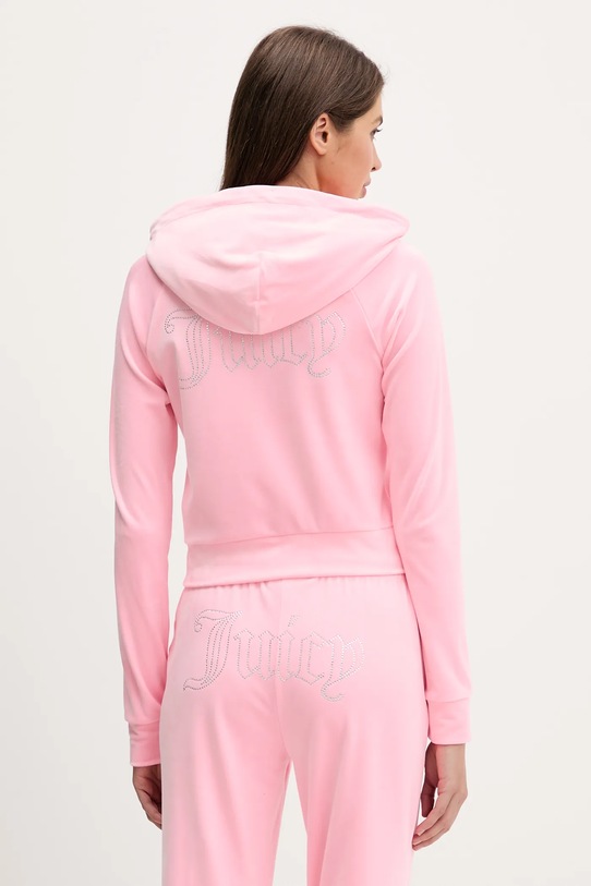 Odzież Juicy Couture bluza welurowa JCWAS225306 różowy