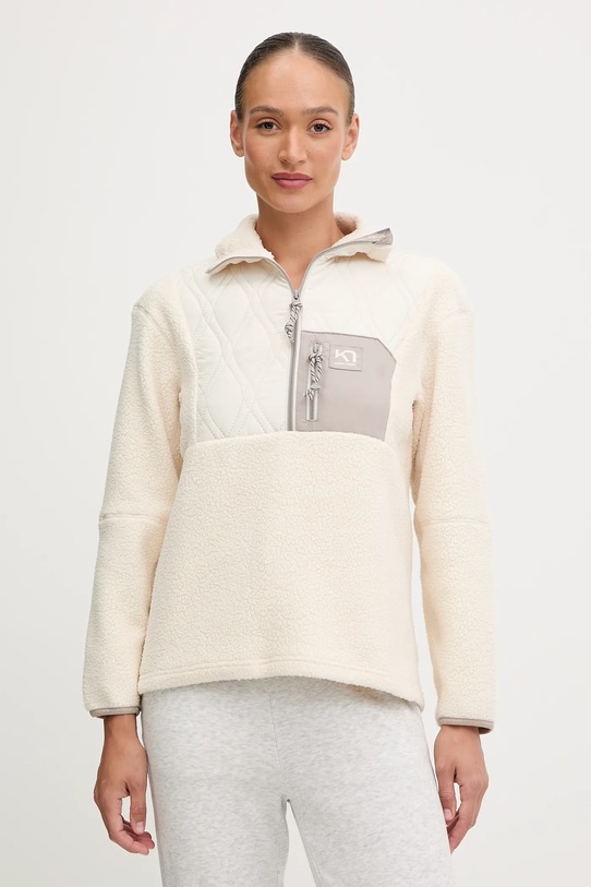 Kari Traa bluza ROTHE bez kaptura beżowy 623636