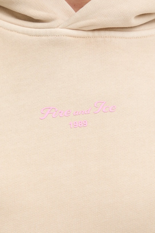 Хлопковая кофта BOGNER Fire+Ice SIBEL 84909761 бежевый