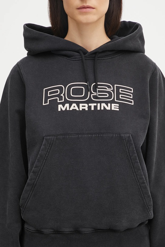 Martine Rose bluza bawełniana Shrunken czarny 625JS01002CW