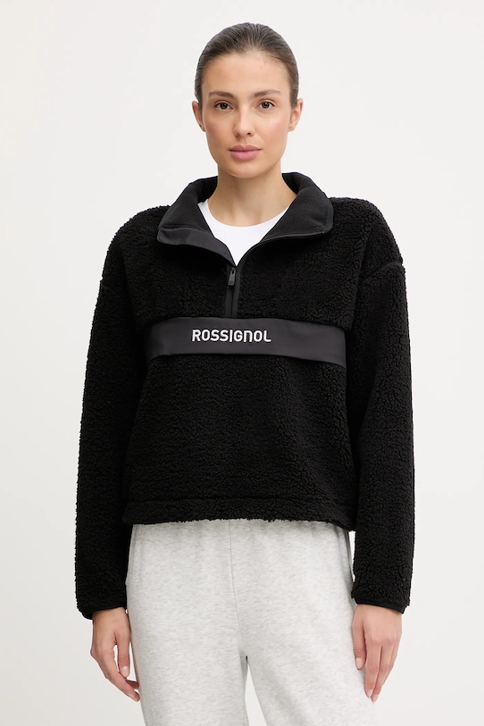 Rossignol bluza polarowa ALLTRACK aplikacja czarny RLOWL03