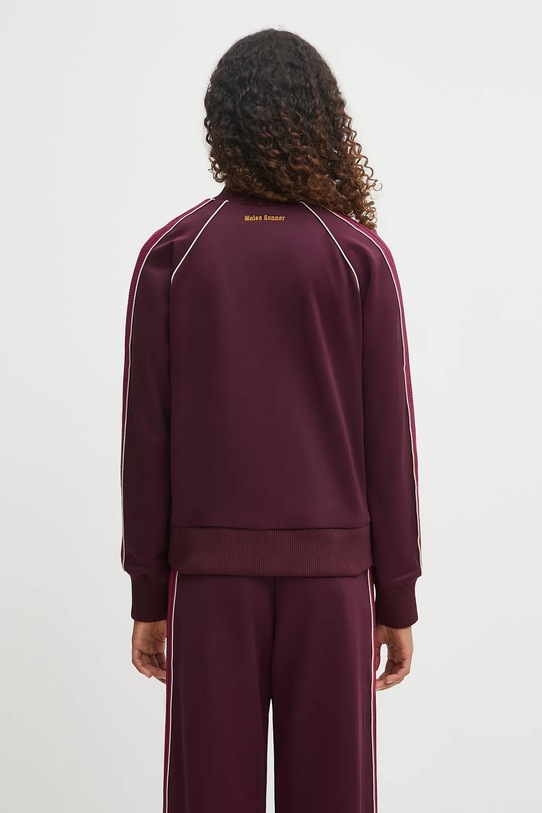 Odzież Wales Bonner bluza Mantra Track Top WA25JE01.JE10.350 bordowy