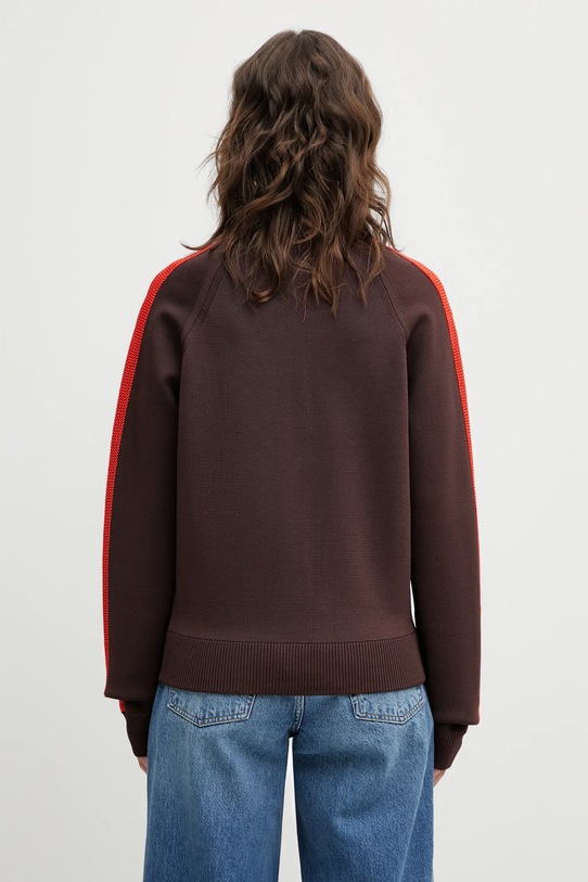 Odzież Wales Bonner kardigan Tide Track Top UA25KN01.VI05.801 brązowy