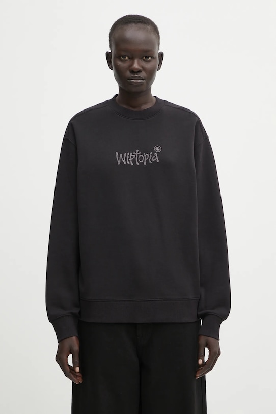 Îmbrăcăminte Carhartt WIP bluză W' Wiptopia Script Sweat I035515.3F4XX negru