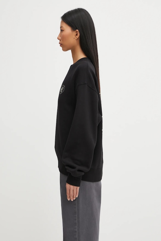 Carhartt WIP bluza bawełniana W' Hearts Of Hartts Sweat I035511.89XX czarny AW25