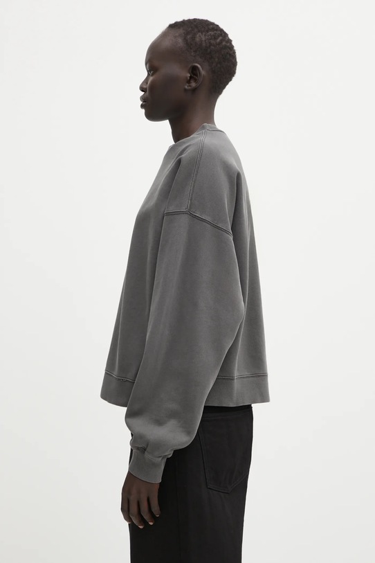 Carhartt WIP hanorac de bumbac W' Benton Sweat I034511.87GD gri AW25