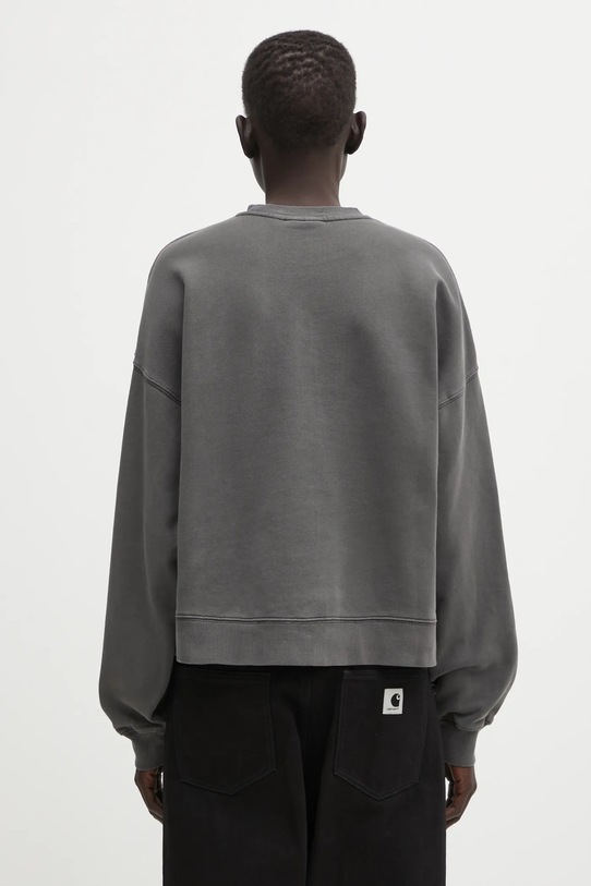 Îmbrăcăminte Carhartt WIP hanorac de bumbac W' Benton Sweat I034511.87GD gri