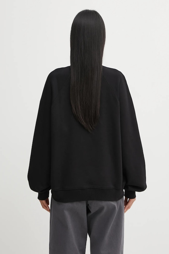 Odzież Carhartt WIP bluza bawełniana W' Ray Sweatshirt I035526.89XX czarny