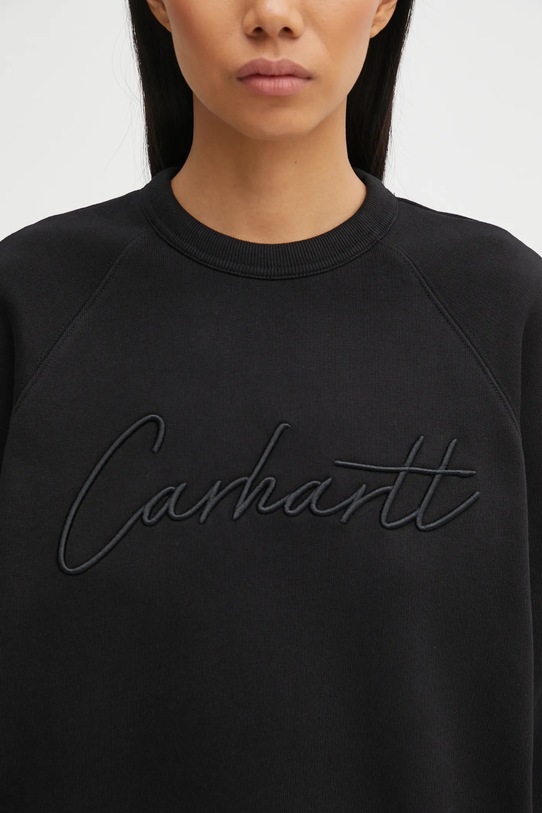 Carhartt WIP bluza bawełniana W' Ray Sweatshirt czarny I035526.89XX