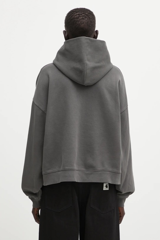 Îmbrăcăminte Carhartt WIP hanorac de bumbac W' Hooded Benton Sweat I034512.87GD gri