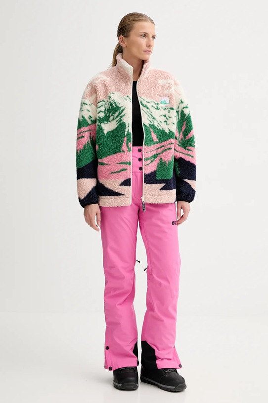 Picture bluza polarowa Nyss WSW0377 beżowy AW25