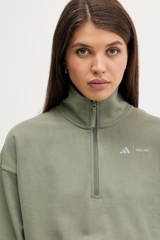 adidas bluza bawełniana adidas x Moon Boot zielony JM1101