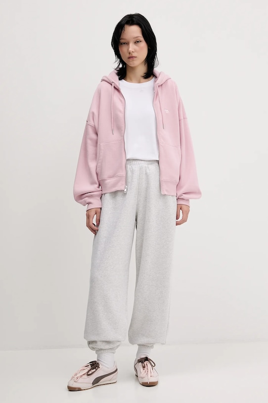 Μπλούζα Abercrombie & Fitch KI152.5417.601 ροζ AW25