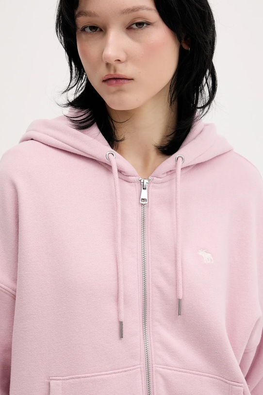 Μπλούζα Abercrombie & Fitch ροζ KI152.5417.601