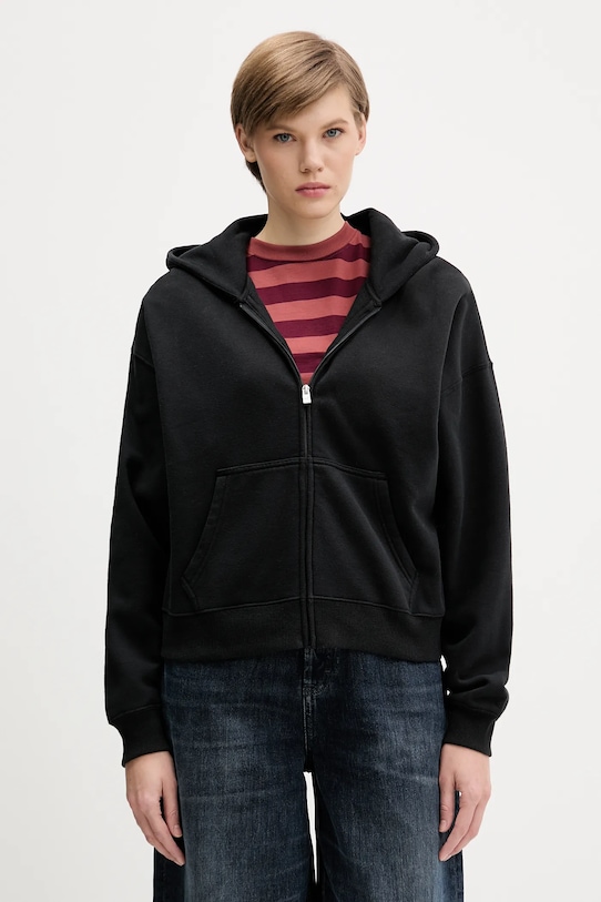 Hollister Co. bluza z kapturem czarny KI352.5171.900