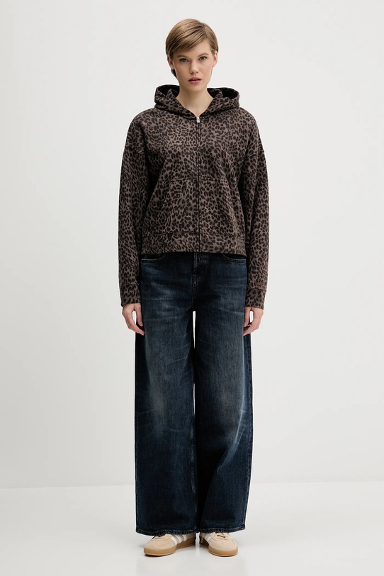 Hollister Co. bluza KI352.5223.908 brązowy AW25