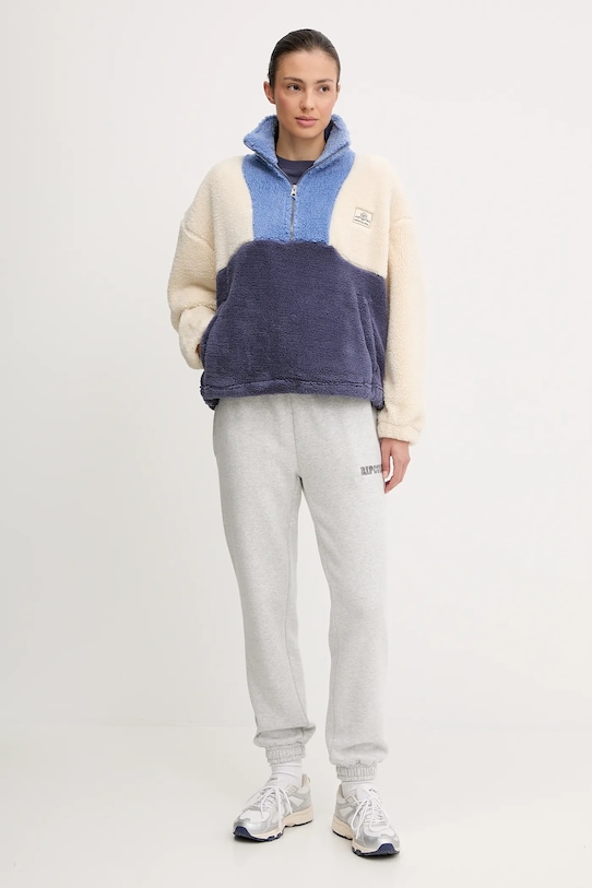 Rip Curl bluza polarowa BLOCK PARTY 0A6WFL niebieski AW25