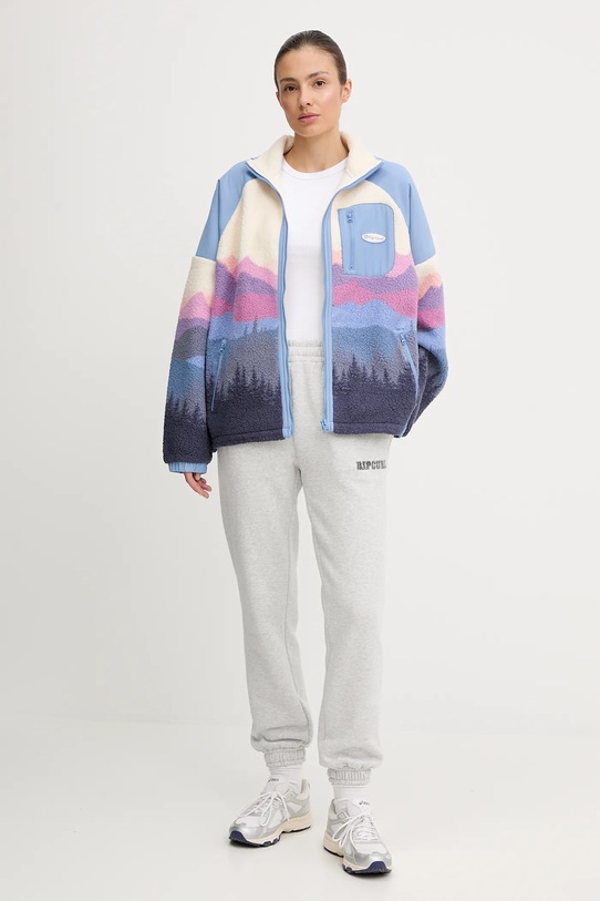 Rip Curl bluza polarowa ANTI-SERIES 0AAWFL niebieski AW25