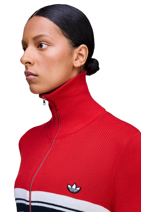 Kardigan adidas Originals x Wales Bonner W Knit Tt KB2294 červená