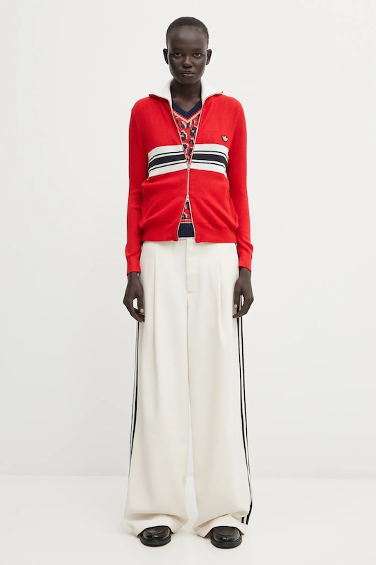 adidas Originals cardigan Wb W Knit Tt KB2294 red