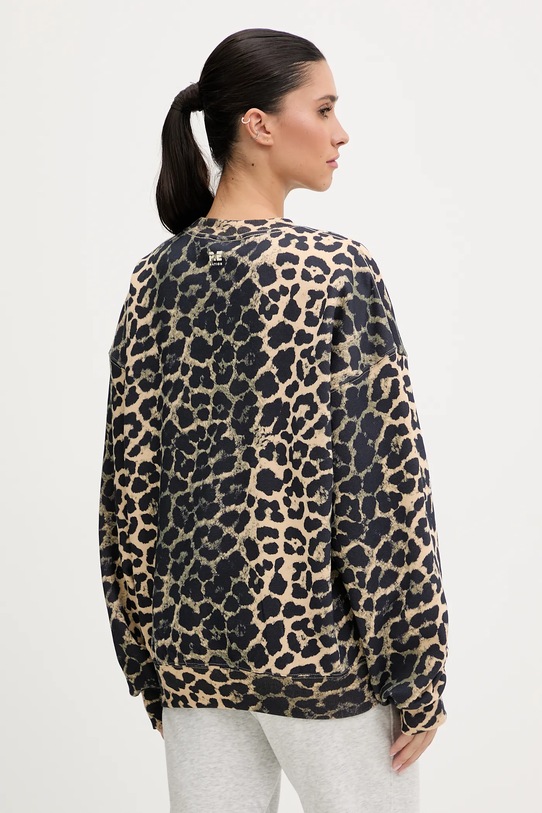 Odzież P.E Nation bluza bawełniana Heritage 253F115.MULTI brązowy