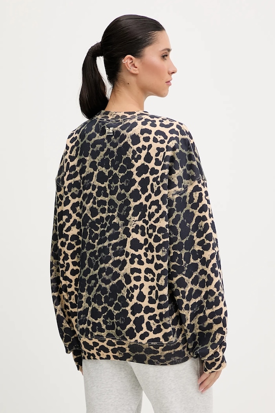 Odzież P.E Nation bluza bawełniana Heritage 253F115.MULTI brązowy