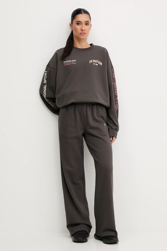 P.E Nation bluza Smoke 254F068 szary AW25