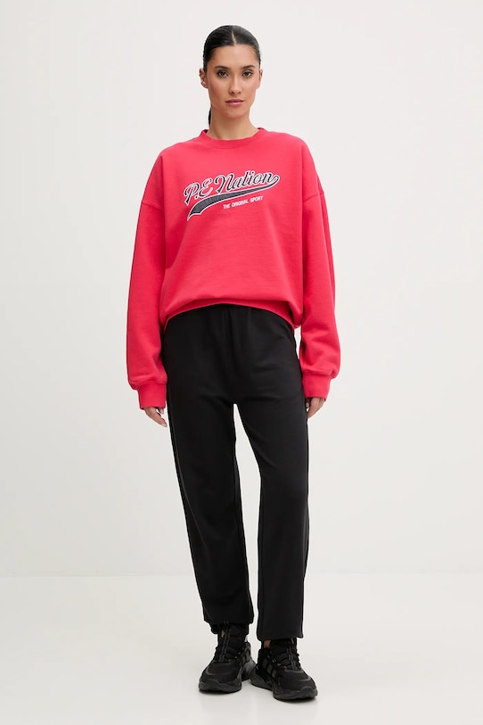 P.E Nation bluza Formation 254F076 różowy AW25