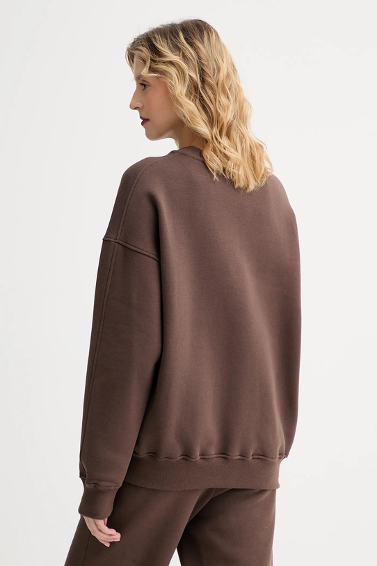 Oblečenie Mikina MUUV. MUUV. x Answear BLUZA.CREWNECK.RAIZ hnedá