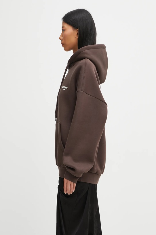 WRSTBHVR felpa Studio U2025TT.3064 marrone AW25