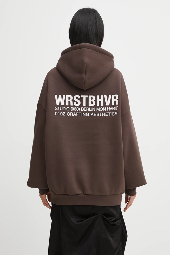 Abbigliamento WRSTBHVR felpa Studio U2025TT.3064 marrone