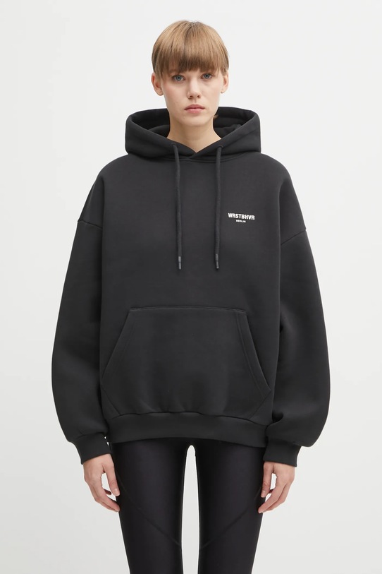 WRSTBHVR bluza Studio z kapturem czarny U2025TT.3064