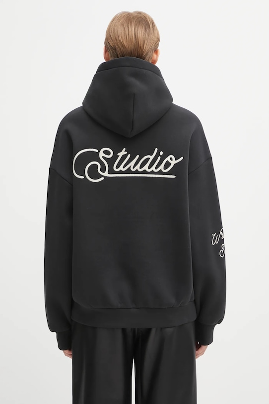 Clothing WRSTBHVR sweatshirt Gustaf U2025TT.3067 black
