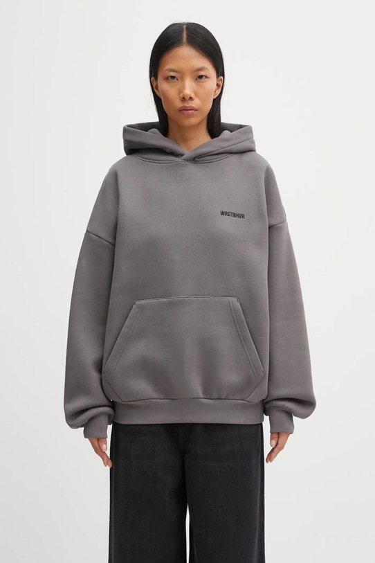 WRSTBHVR felpa Hako semplice marrone U2025TT.3069