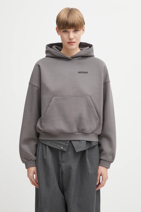 WRSTBHVR bluza Dara z kapturem szary W2025TT.3087