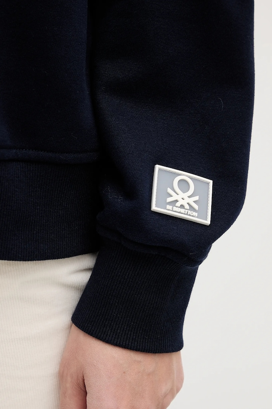 United Colors of Benetton bluza 3WNWD201C granatowy