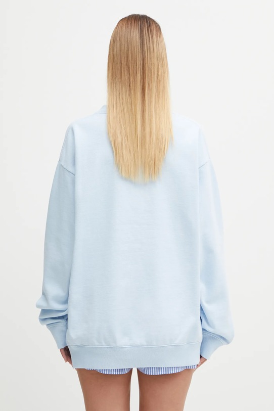 Odzież Sporty & Rich bluza bawełniana Eden Crest Embroidered ST07160621BL90 niebieski