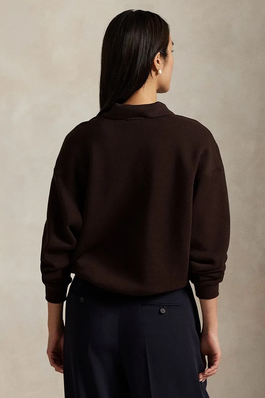 Polo Ralph Lauren felpa ARCTIC FLEECE 211947966009 marrone AW25